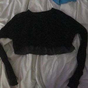 Crop top, forever 21, XS, Black